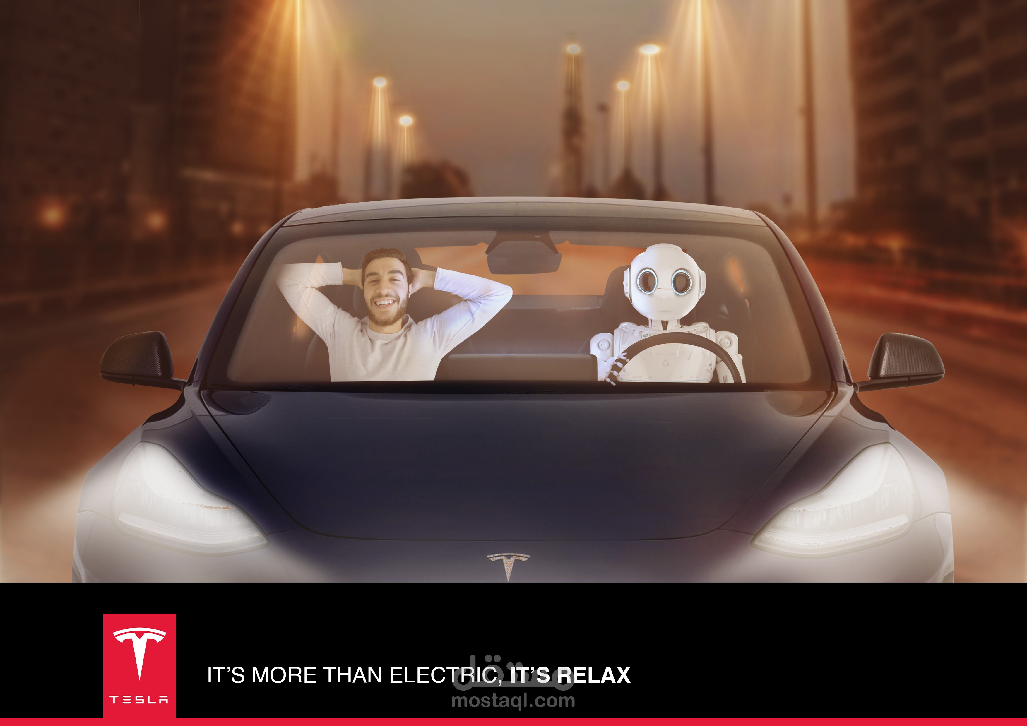 Tesla Advertising Campaign مستقل