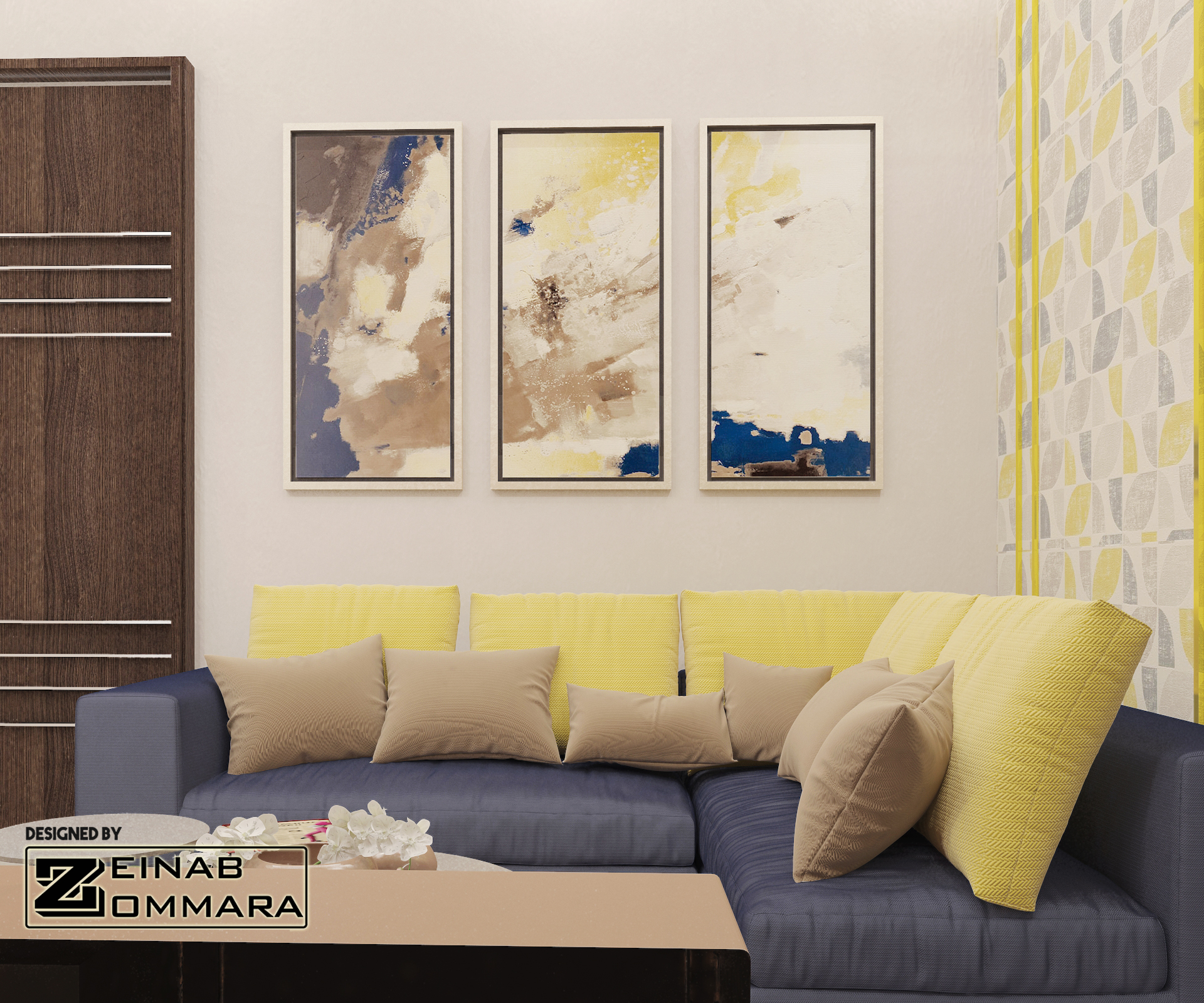 تصميم ديكور داخلي لمعيشة مستقل تصميم ديكور داخلي لمعيشة مستقل