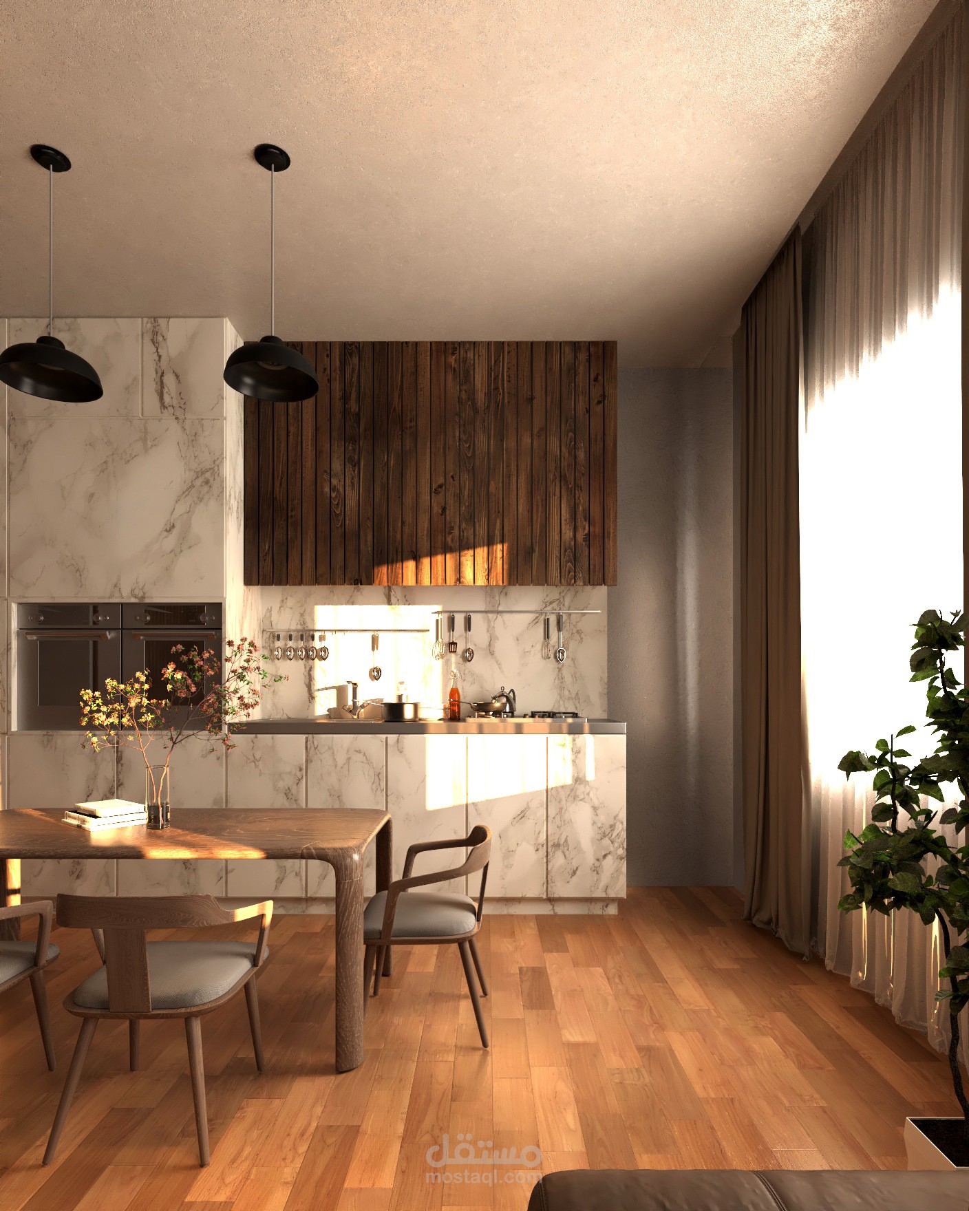 Living room (interior design ) | مستقل