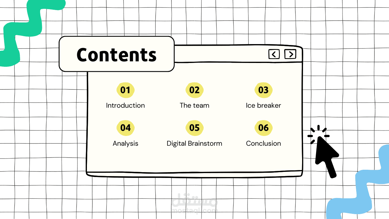 Digital Brainstorm Slides | مستقل