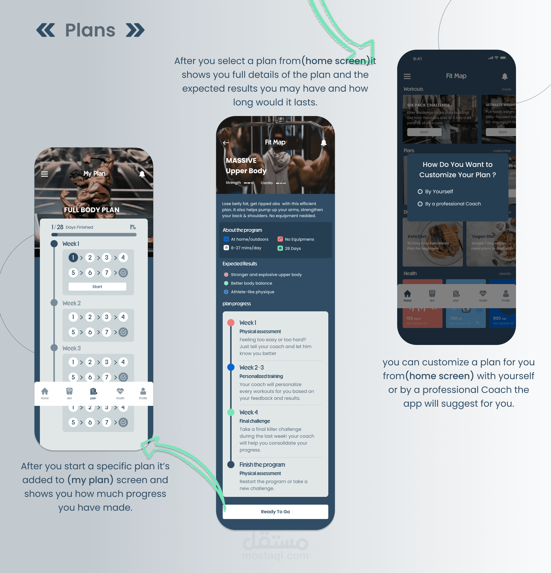 Fit Map - Fitness App | مستقل