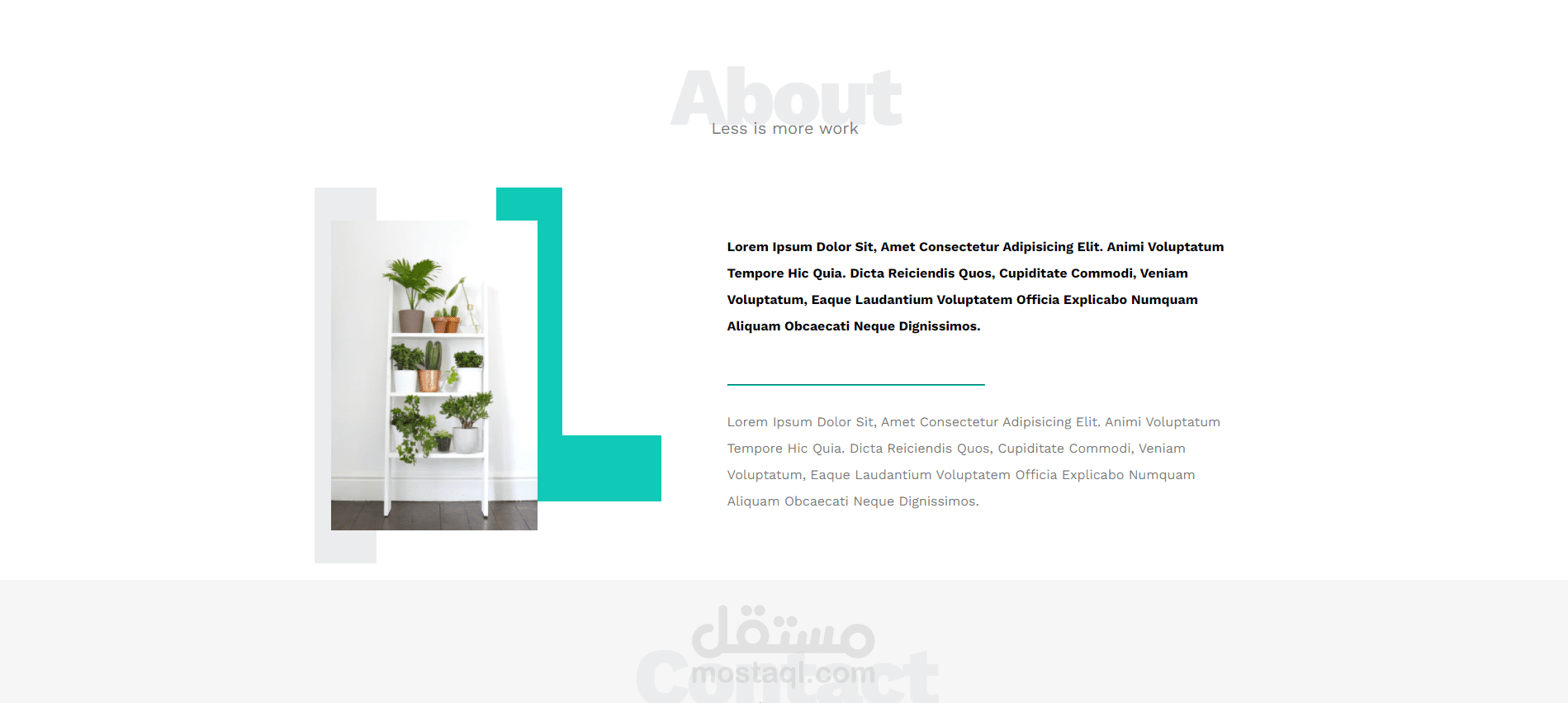 template html and css | مستقل