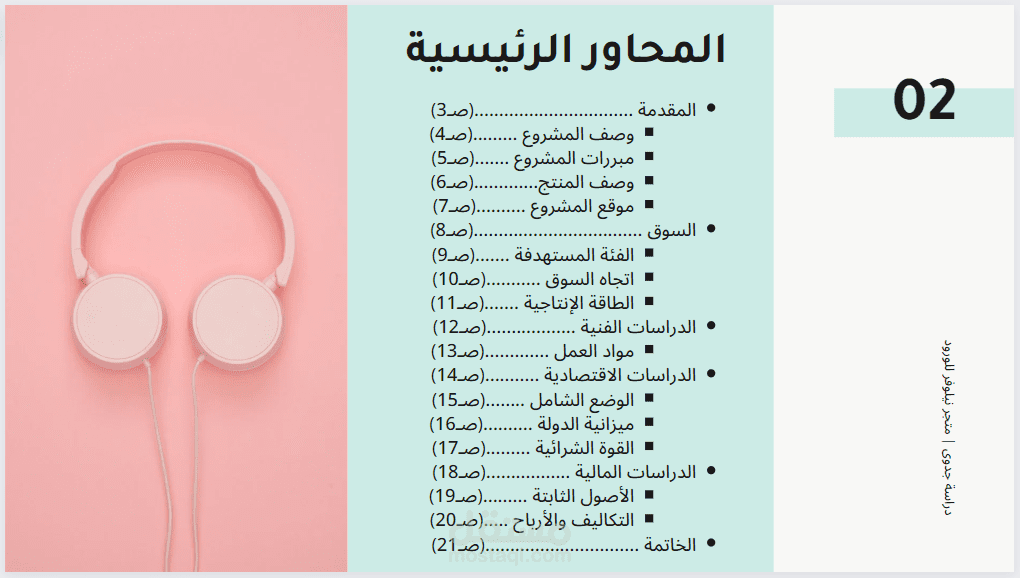 دراسة جدوى لمتجر الكتروني