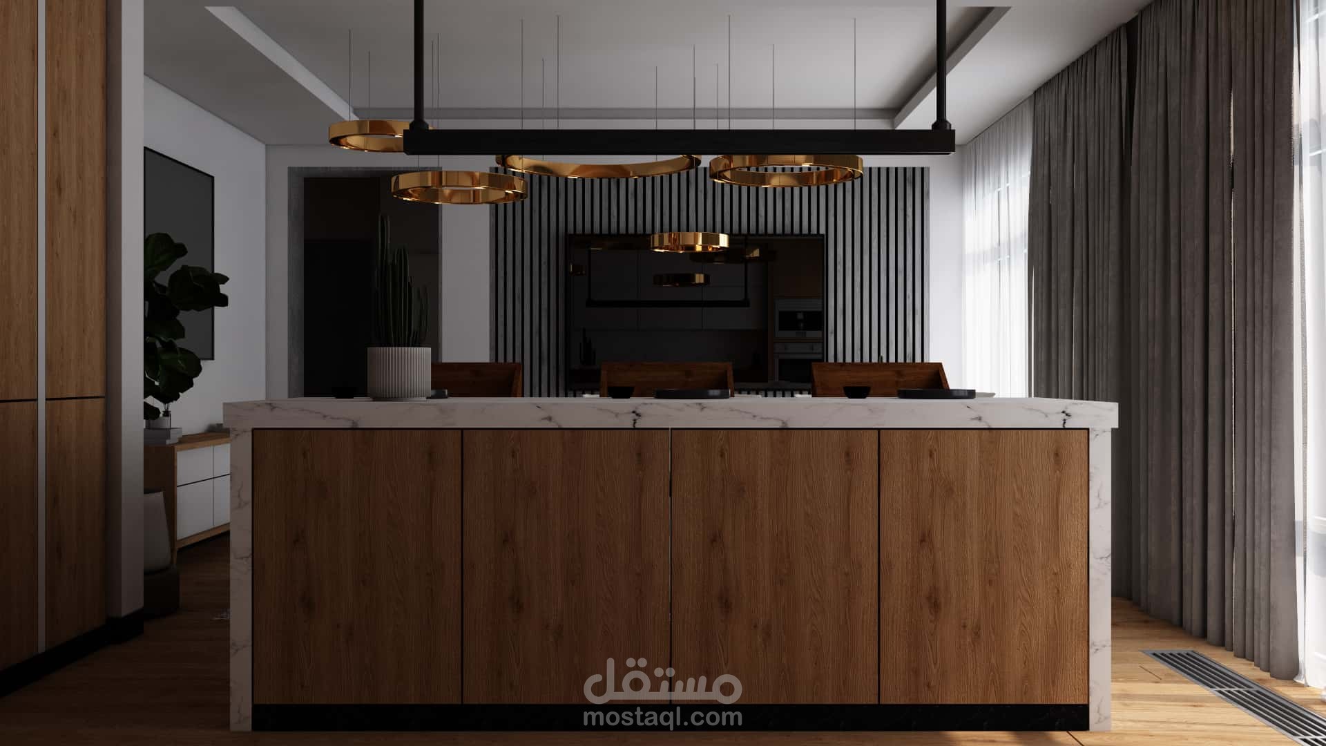 Living Room Design - Modern style | مستقل