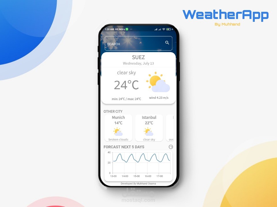 weather app | مستقل