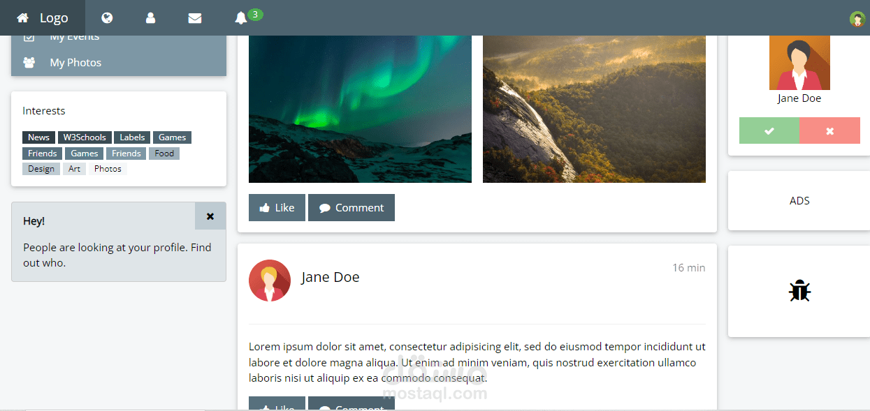 bootstrap website | مستقل