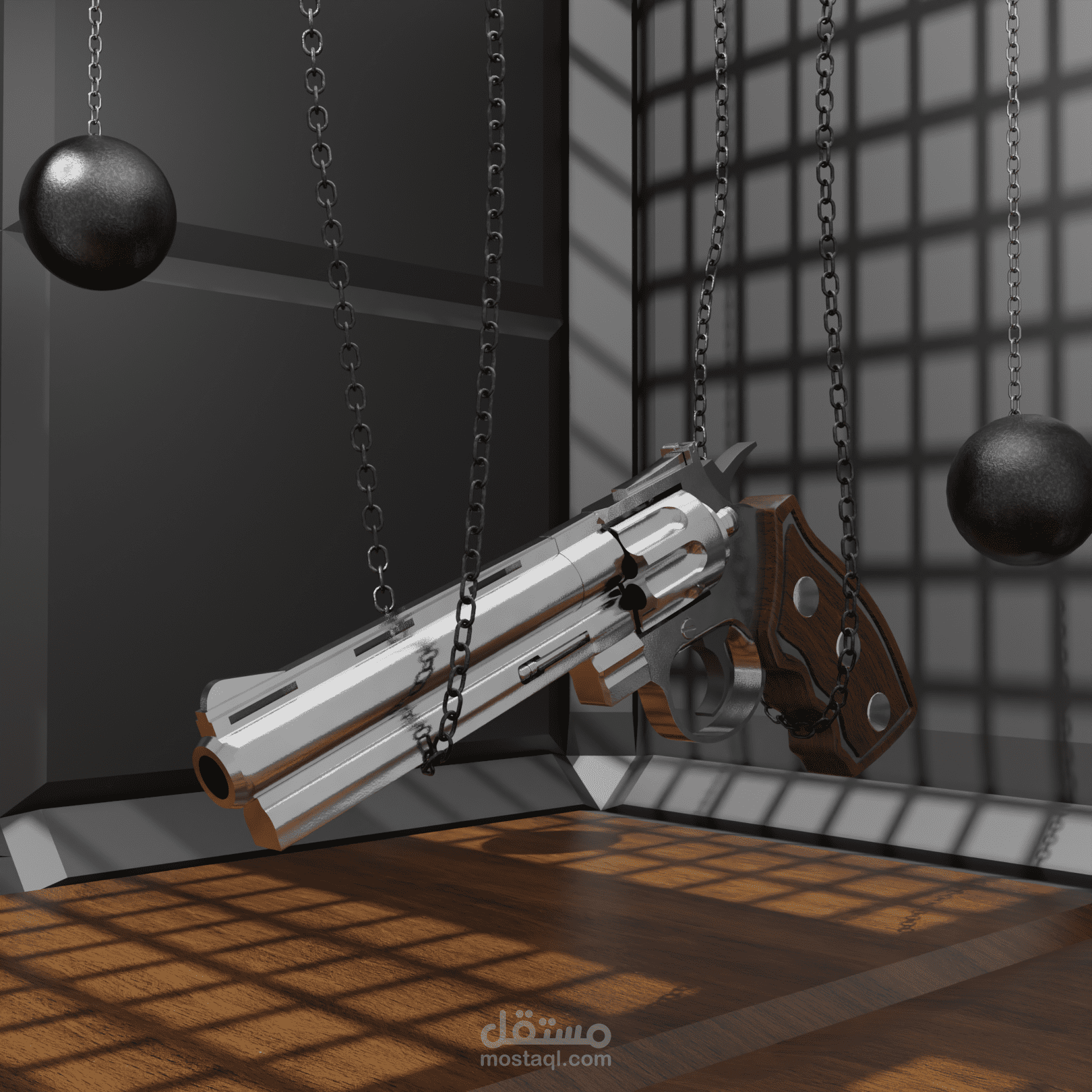 Colt Python 3D | مستقل