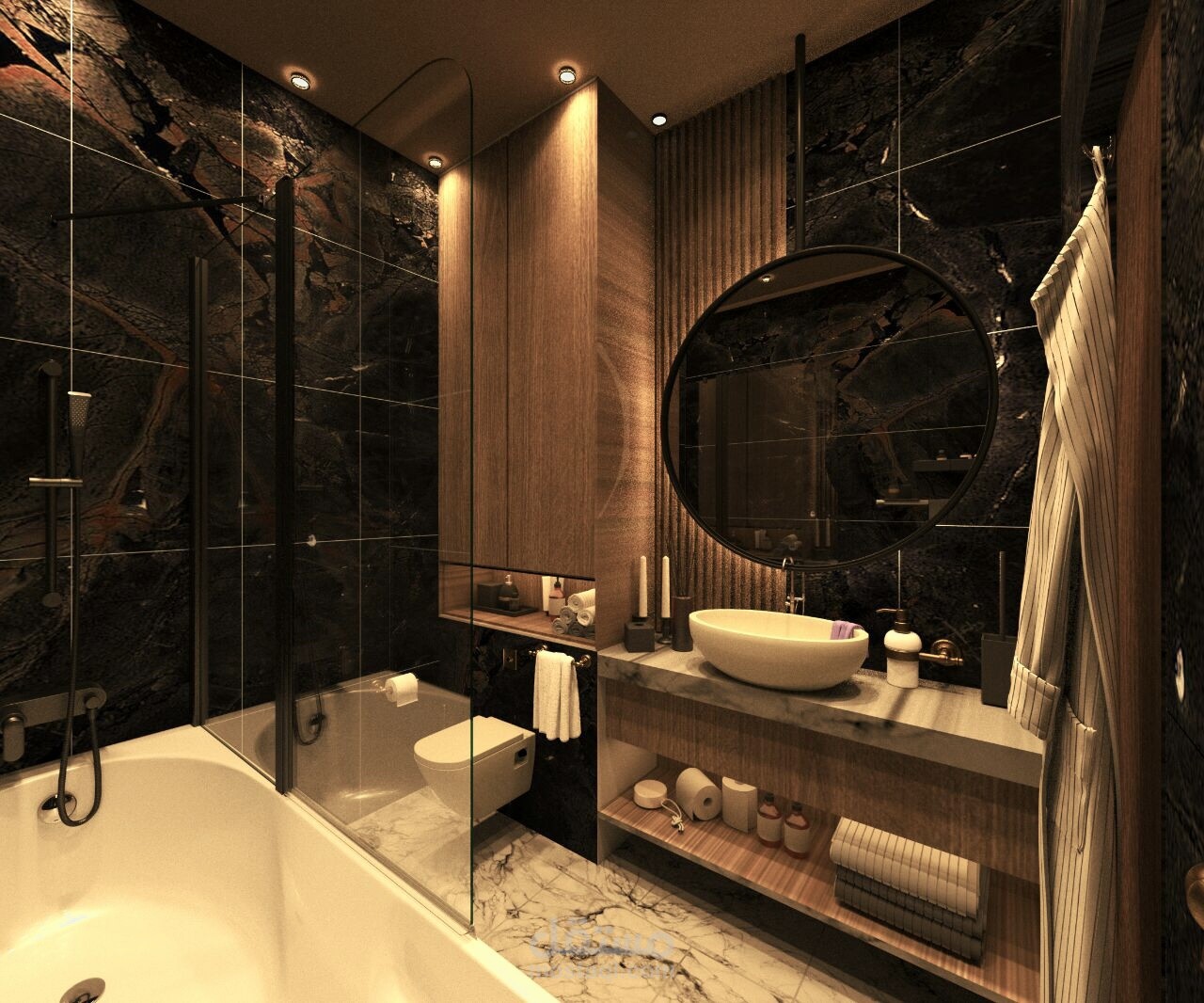 Bathroom design | مستقل