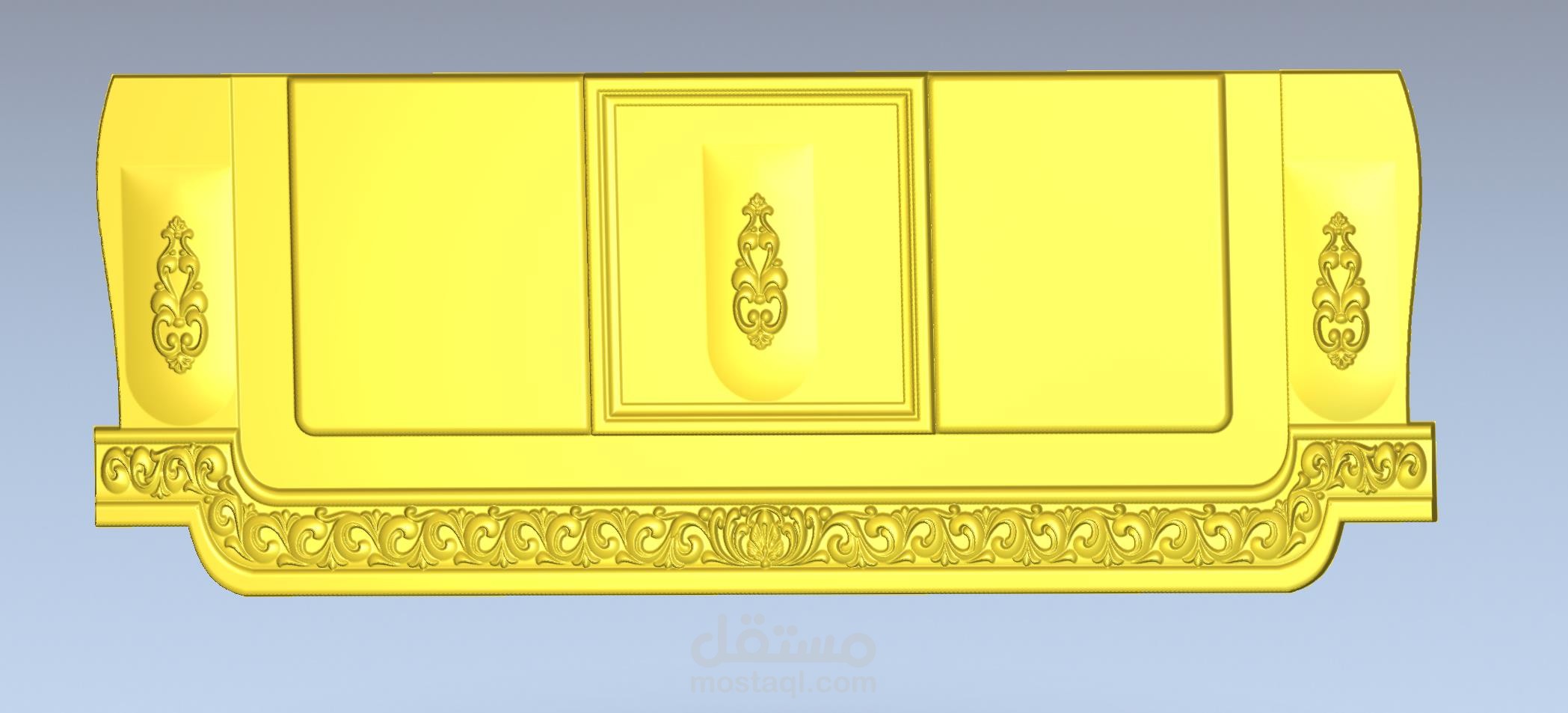 غرفة 3d للتنفيذ علي ماكينات cnc | مستقل