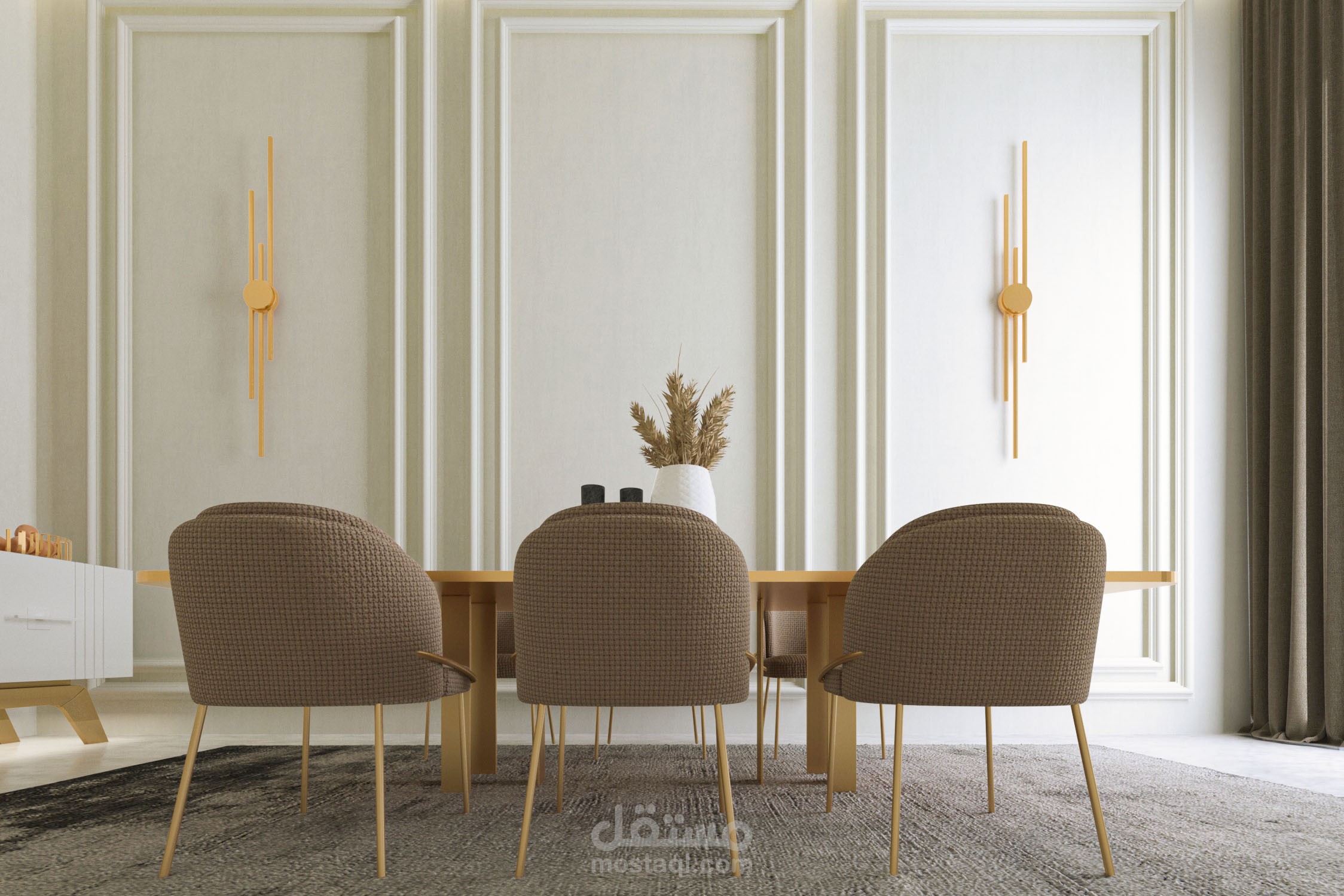 dining room interior design | مستقل