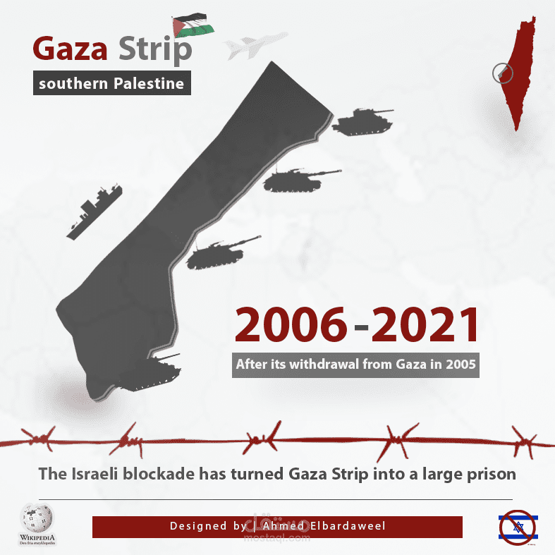 Infographic Gaza | مستقل