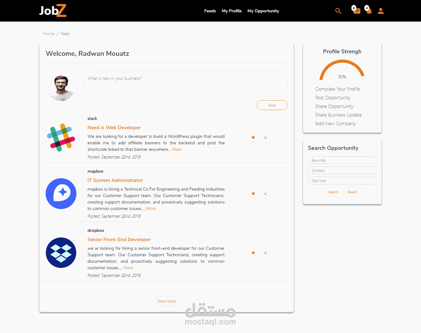 Jobz Bootstrap 4 Template jobz-bootstrap-4-template
