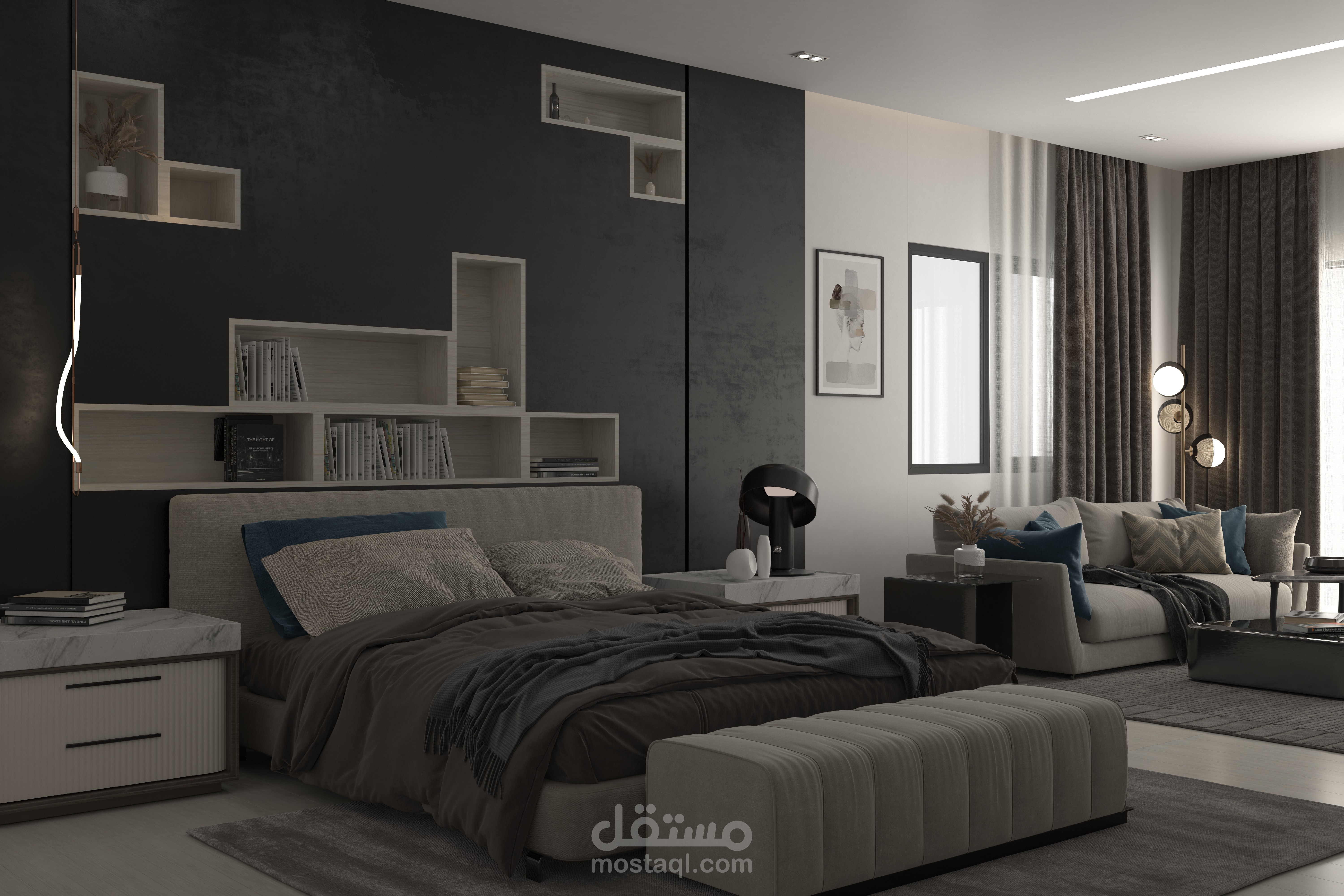 bedroom desgin | مستقل