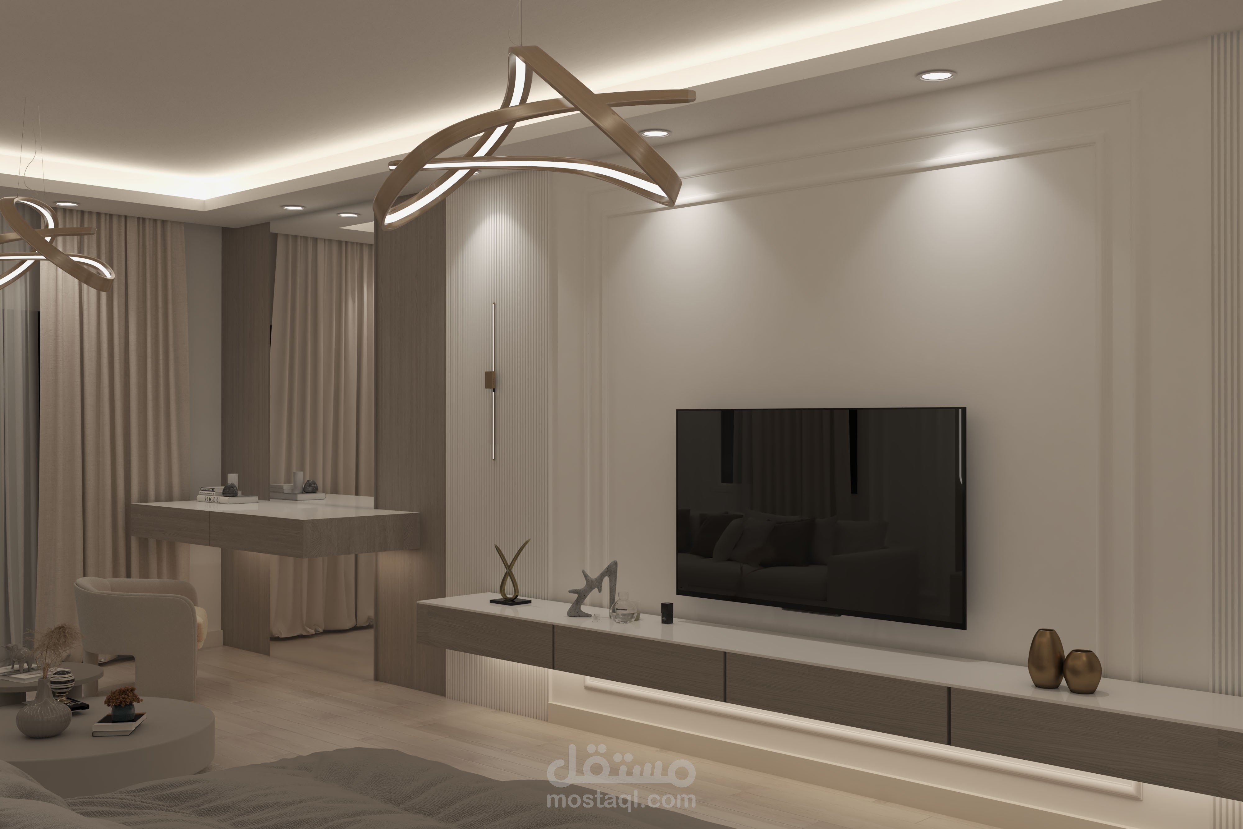 Master Bedroom Desgin | مستقل