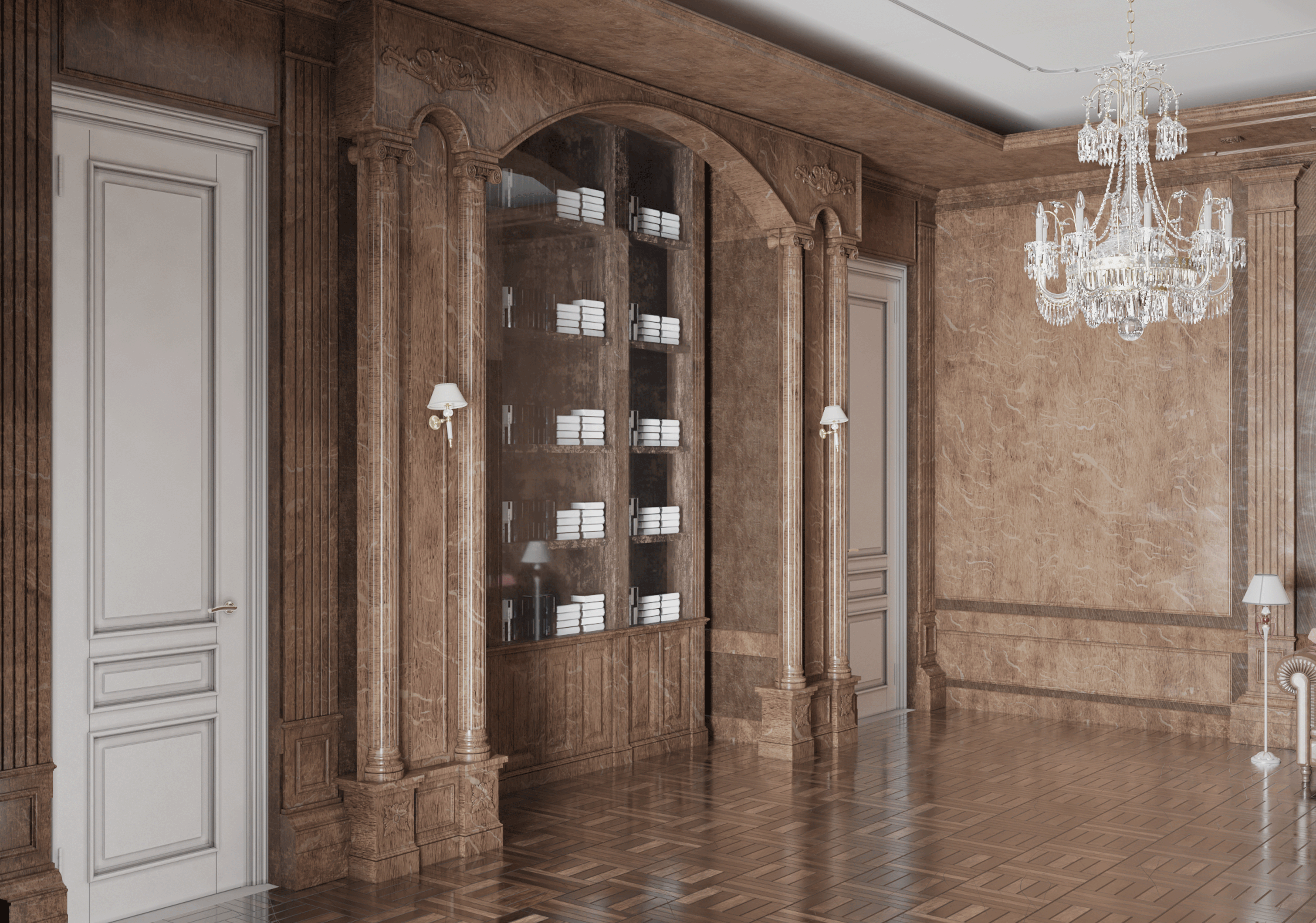 classic hall design | مستقل