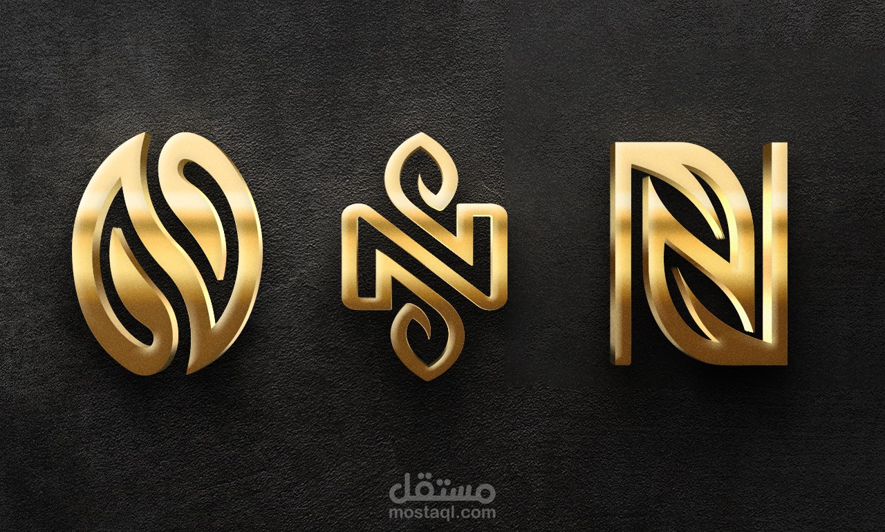 حوّل شعارك أو نصك إلى تأثير ذهبي معدني فائق ثلاثي الأبعاد | مستقل