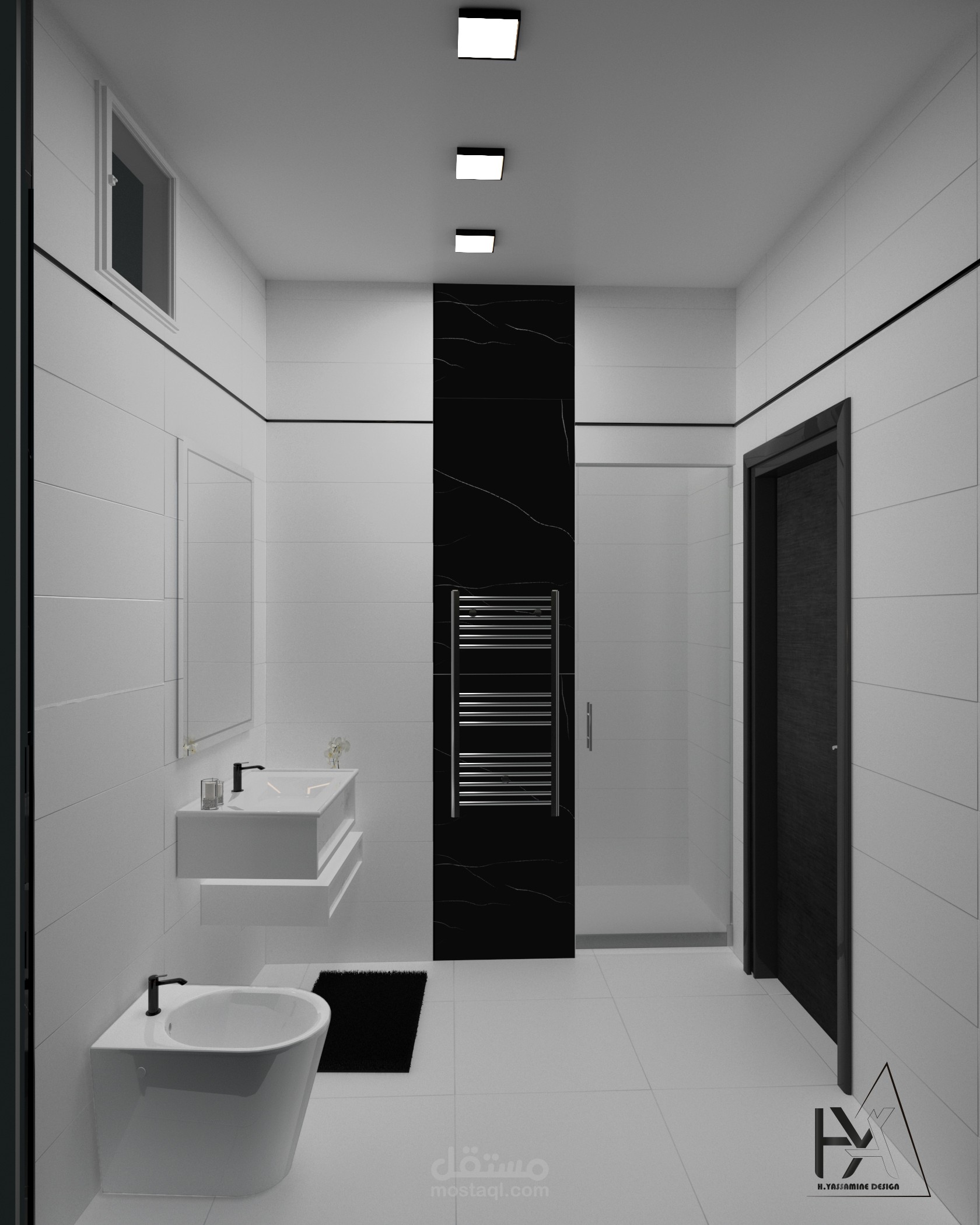 Bathroom design -تصميم حمام | مستقل