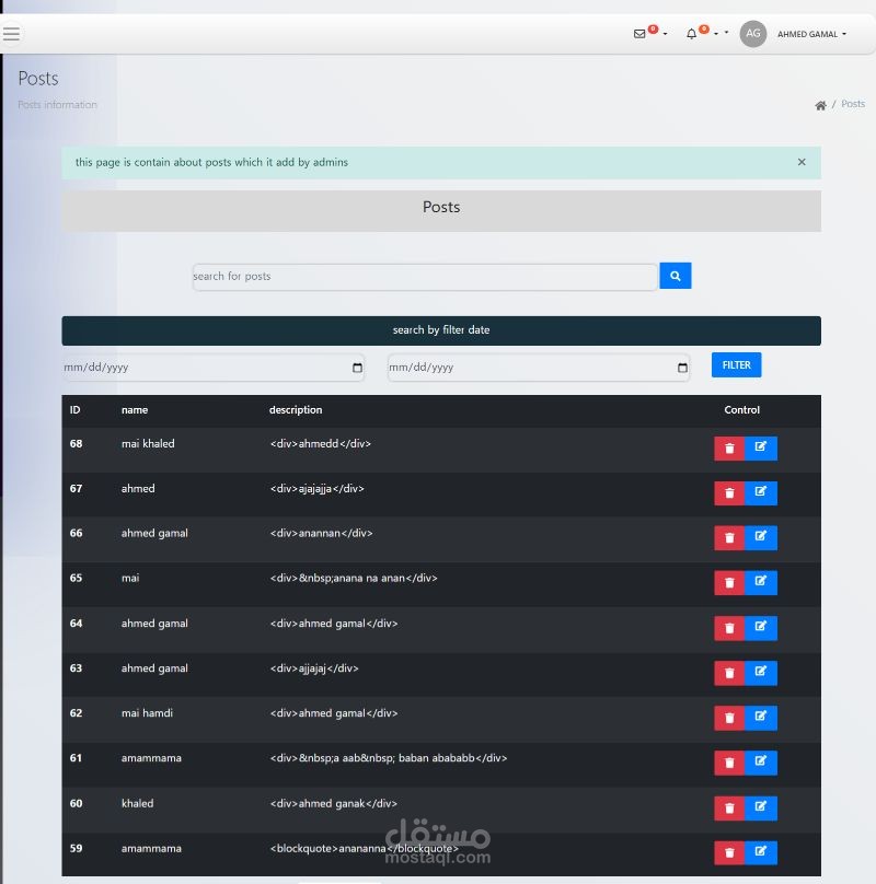 content management system | مستقل