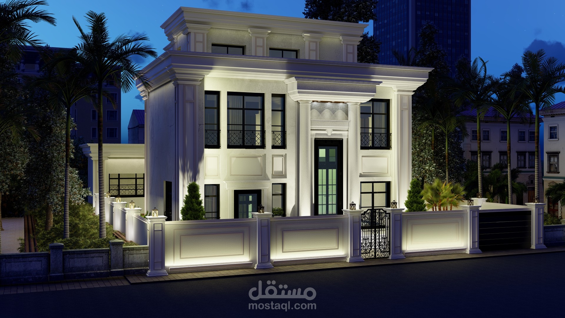 new-classic-villa-design