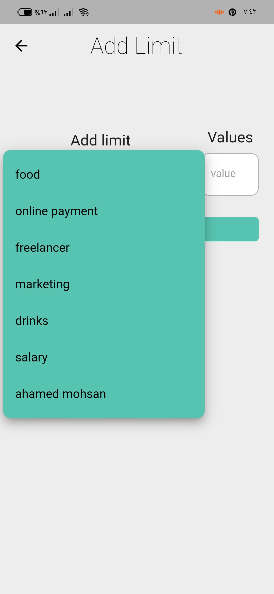 Budget Planner App 