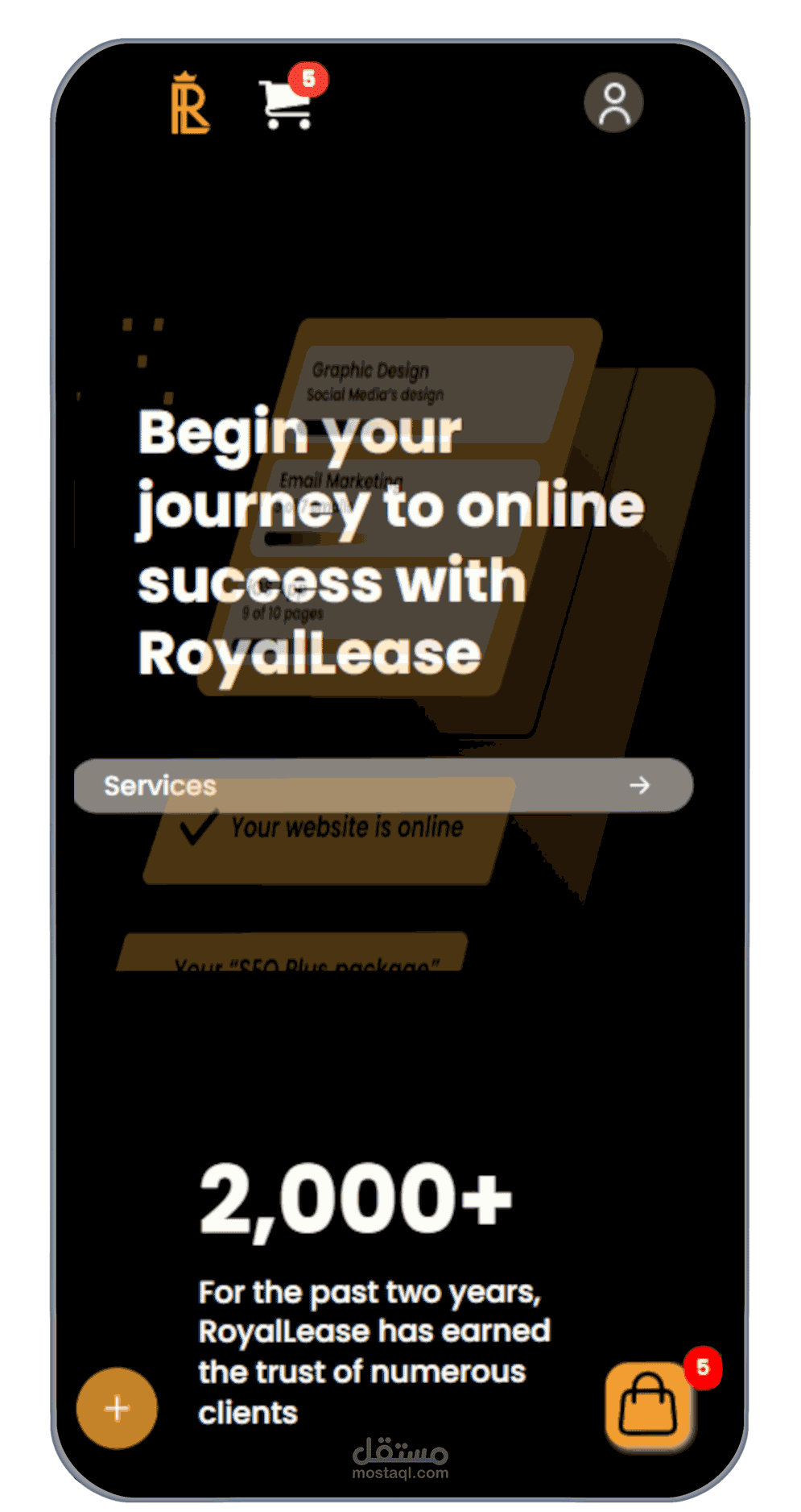 Royallease website 