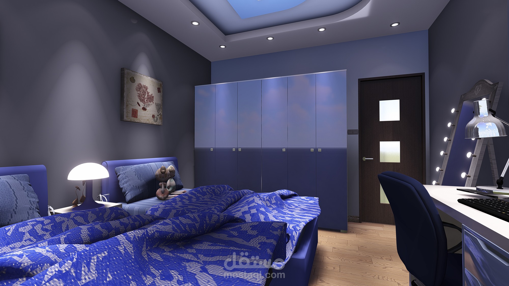 interior design boys bedroom | مستقل