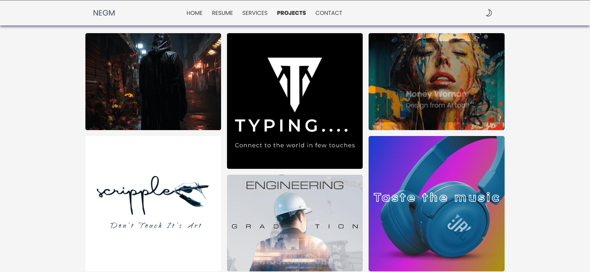 My Portfolio HTML CSS JS Template | مستقل