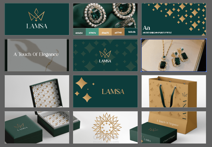 LAMSA logo & visual identity | مستقل