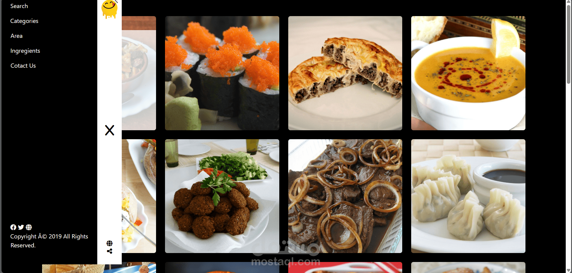 Api Food List Food API | مستقل
