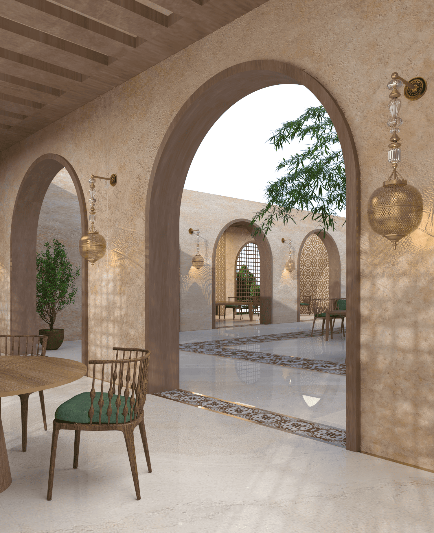 Islamic Outdoor Cafe | مستقل