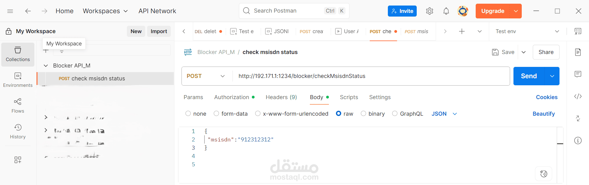 إختبار شامل لواجهات برمجة التطبيقات (API Testing) | مستقل