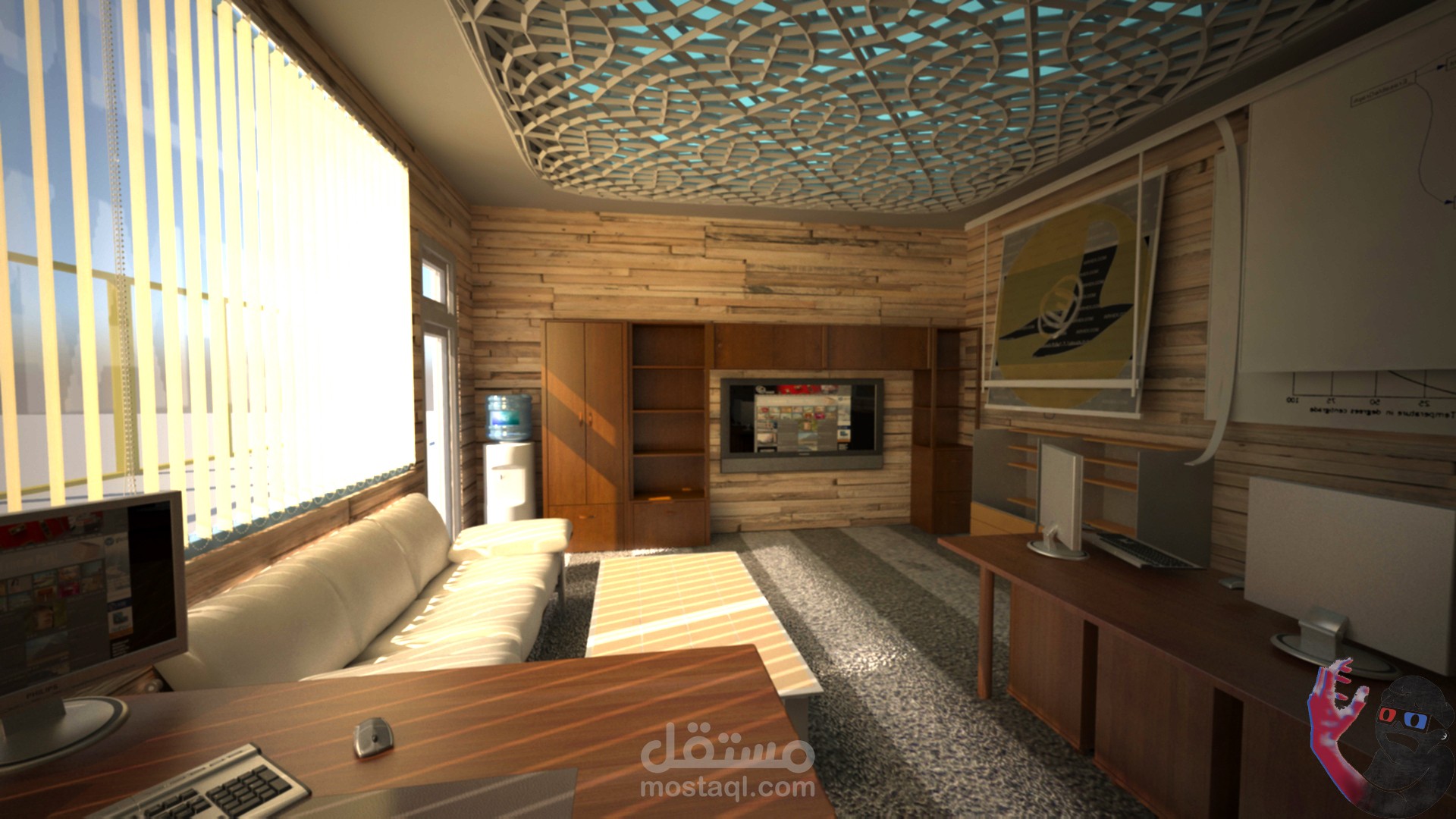 occ office interior design مستقل