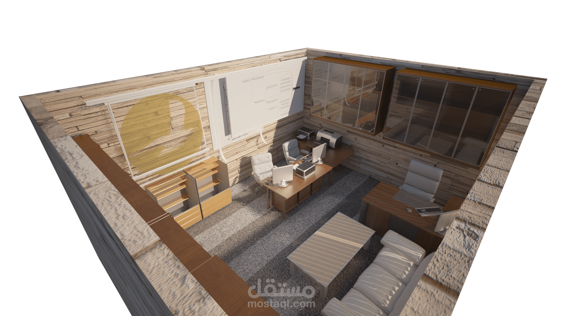 occ office interior design مستقل