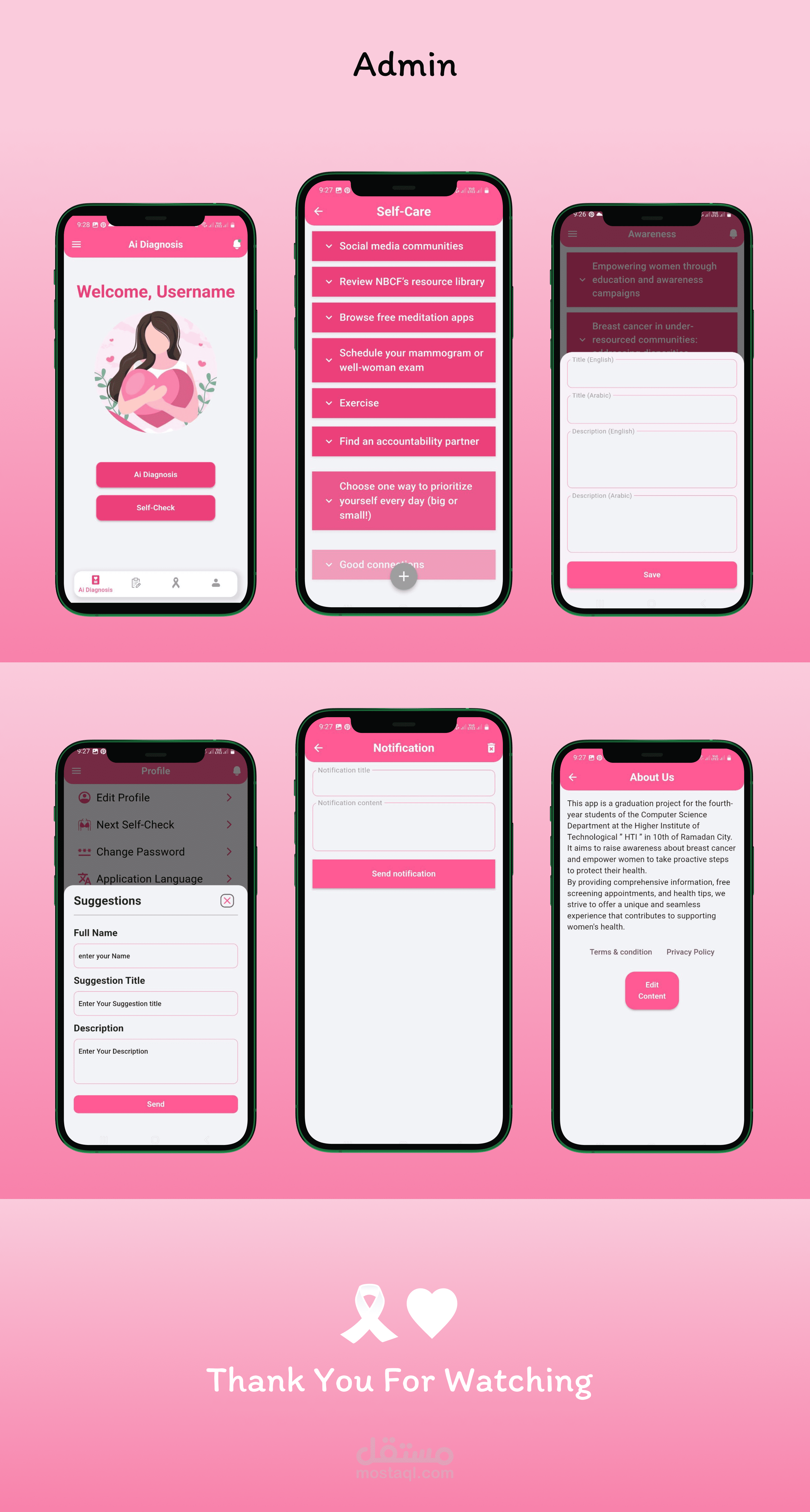 Breast Cancer App | مستقل
