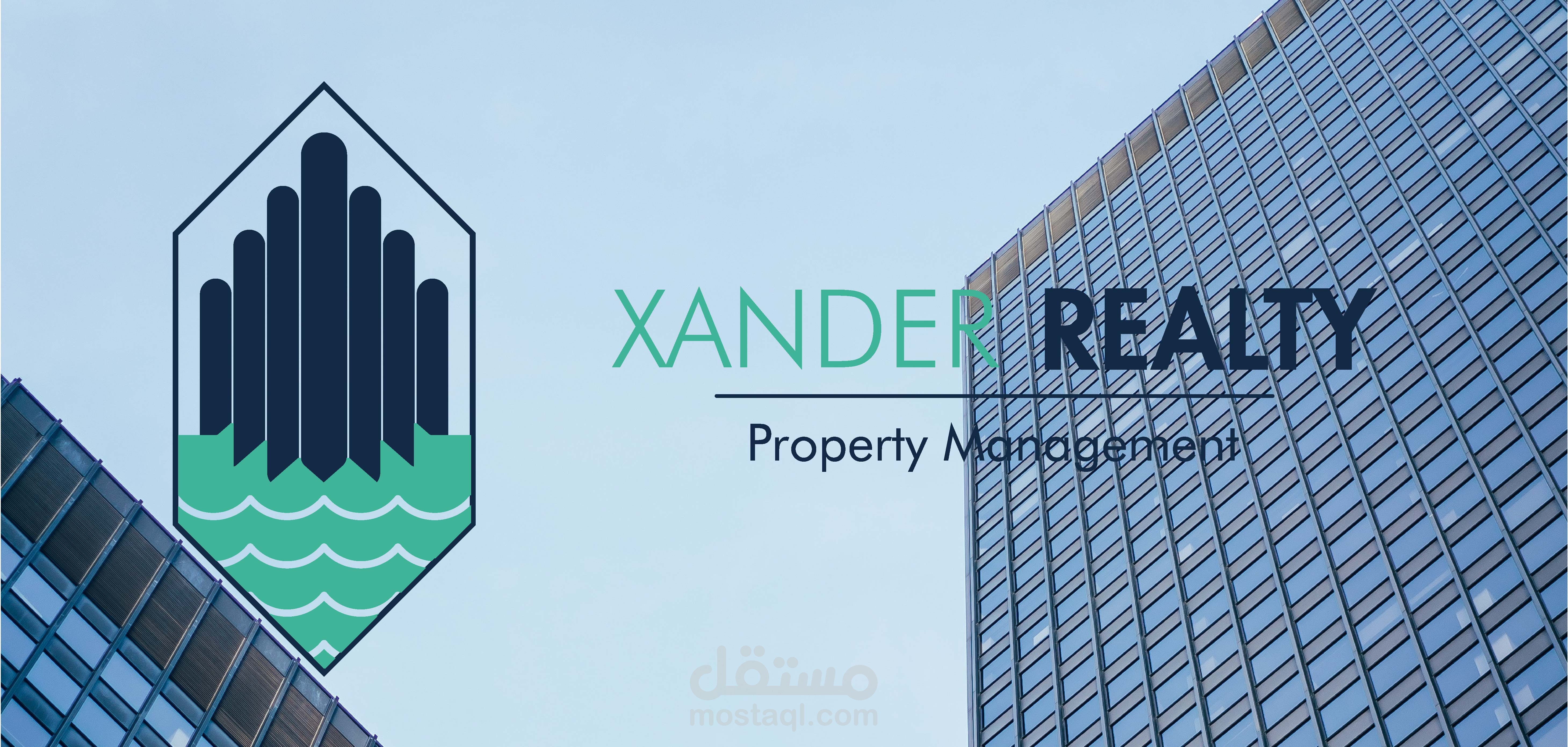 XANDER REALTY Brand Identity مستقل