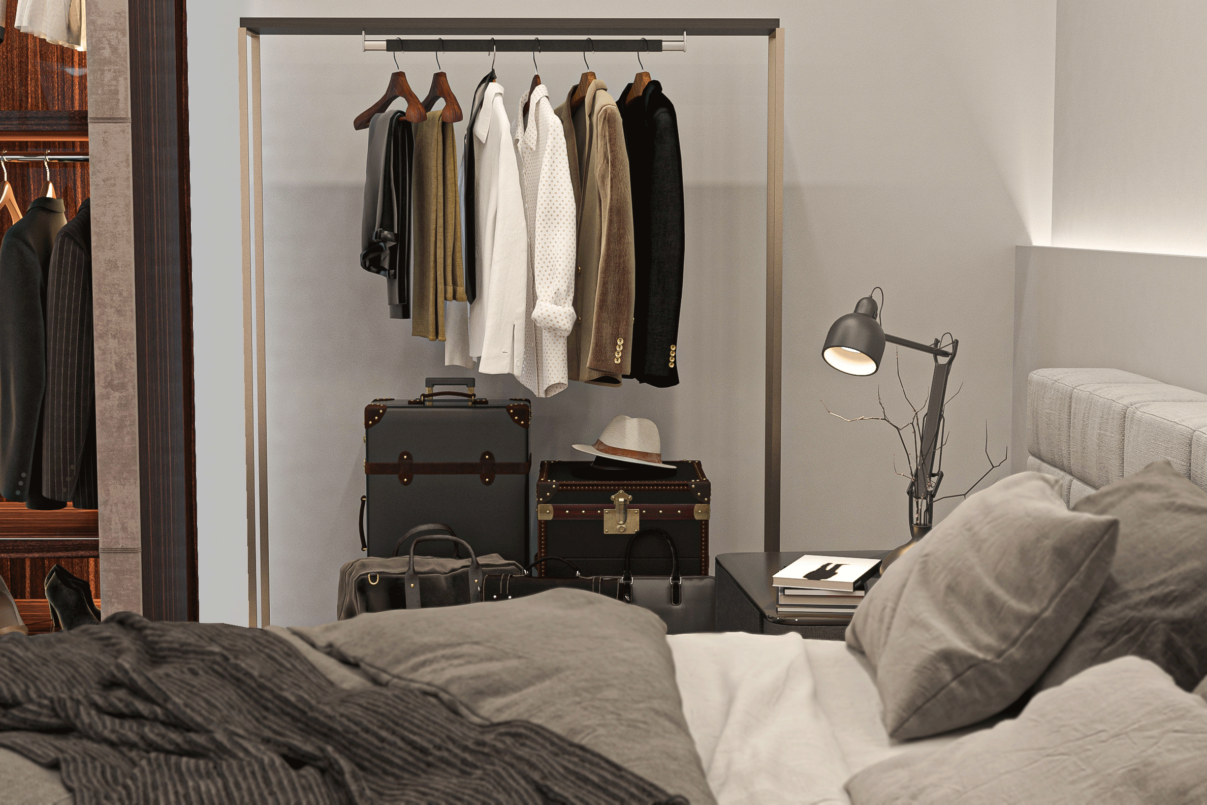 bedroom interior design | مستقل