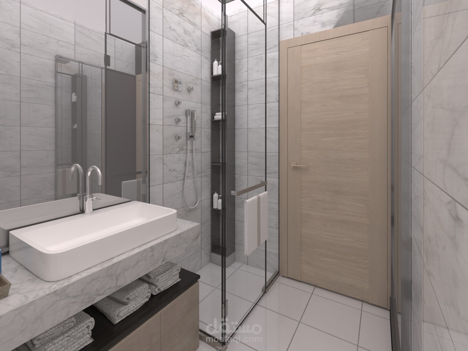 WC Interior design | مستقل