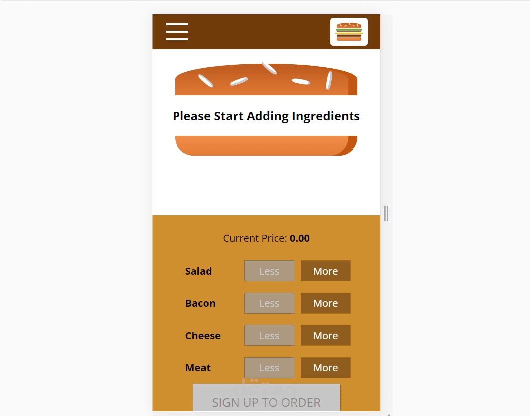 Burger Builder 