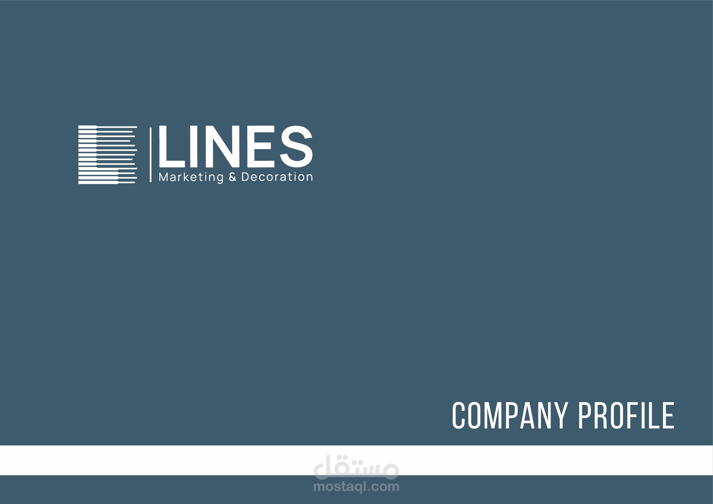 تصاميم كامبني بروفايل (Company Profile) | مستقل