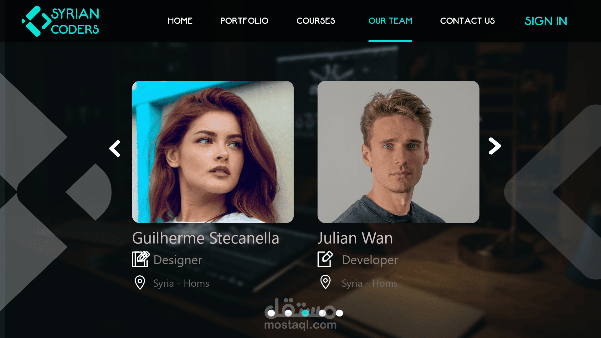 موقع Syrian Coders Team | مستقل