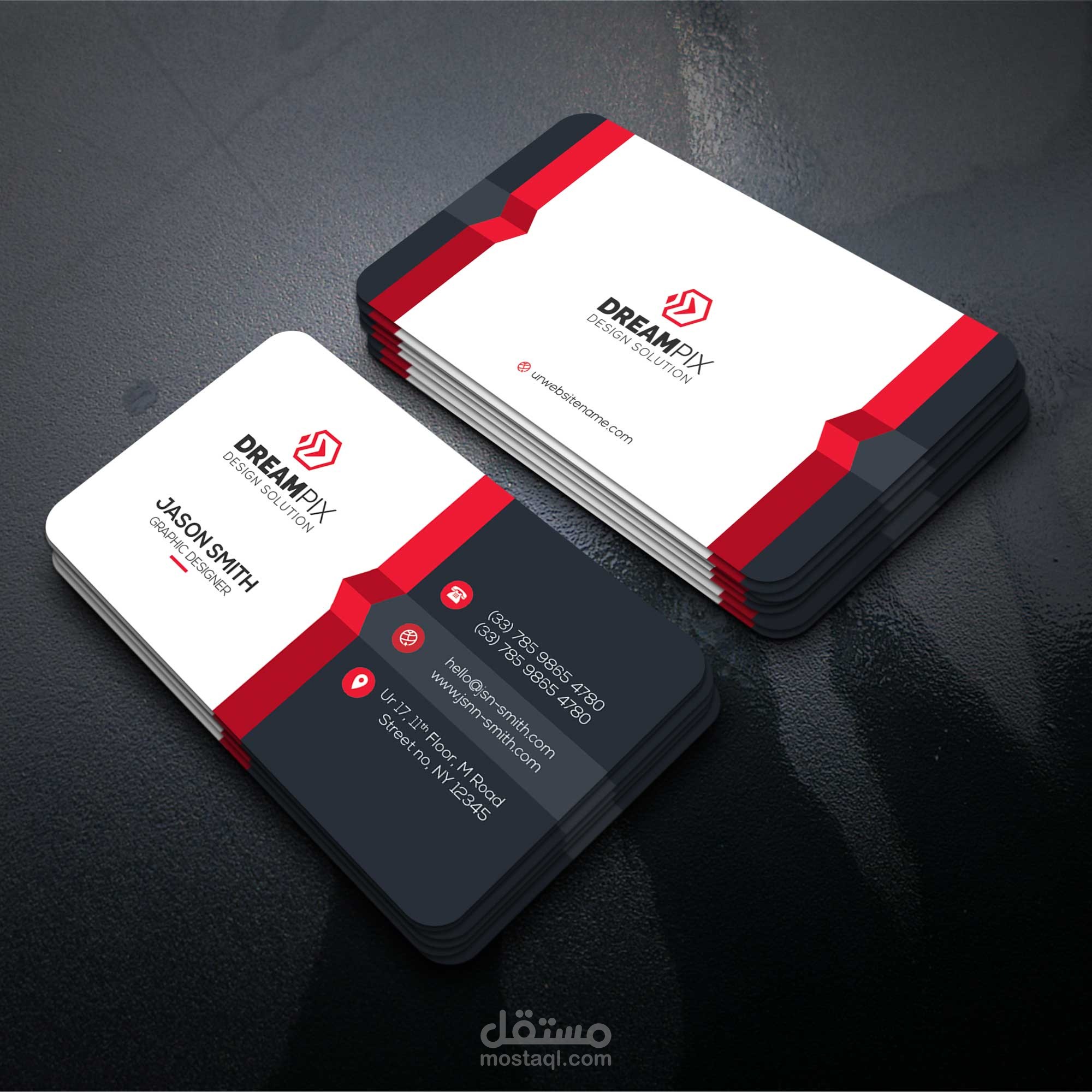 Designing personal business cards | مستقل