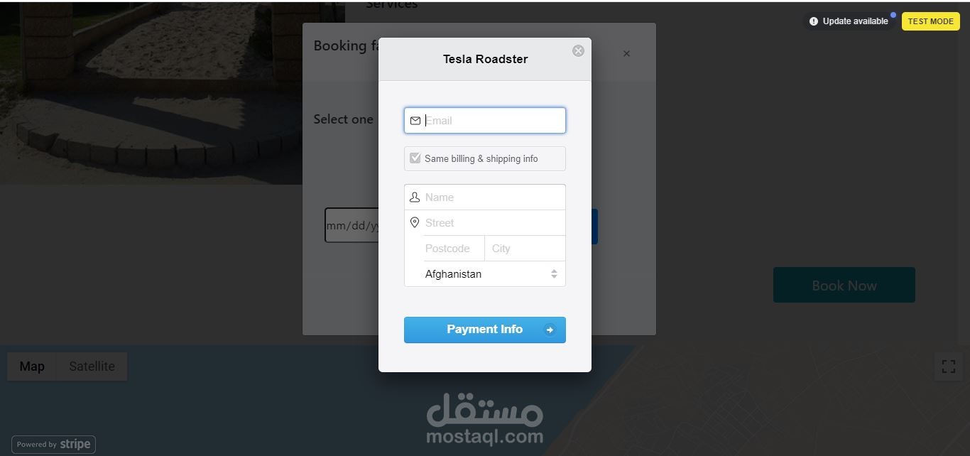 إدارة مرافق شاطئ البحر باستخدام ( React ,node.js ,express , mongoDB ...