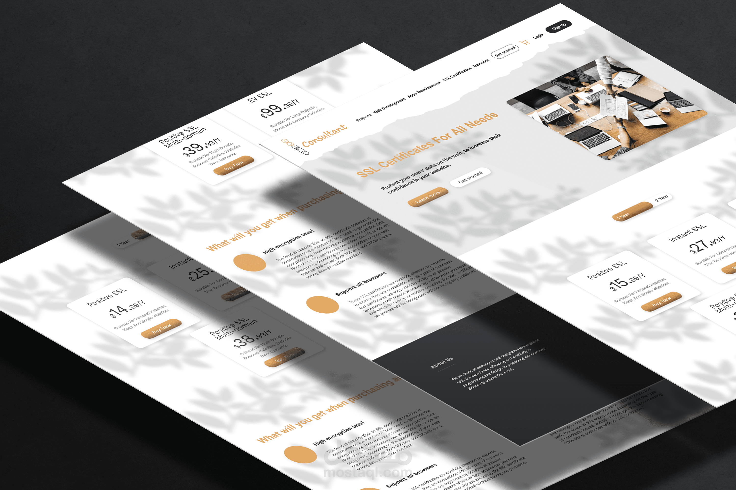 Creative programming company website | مستقل