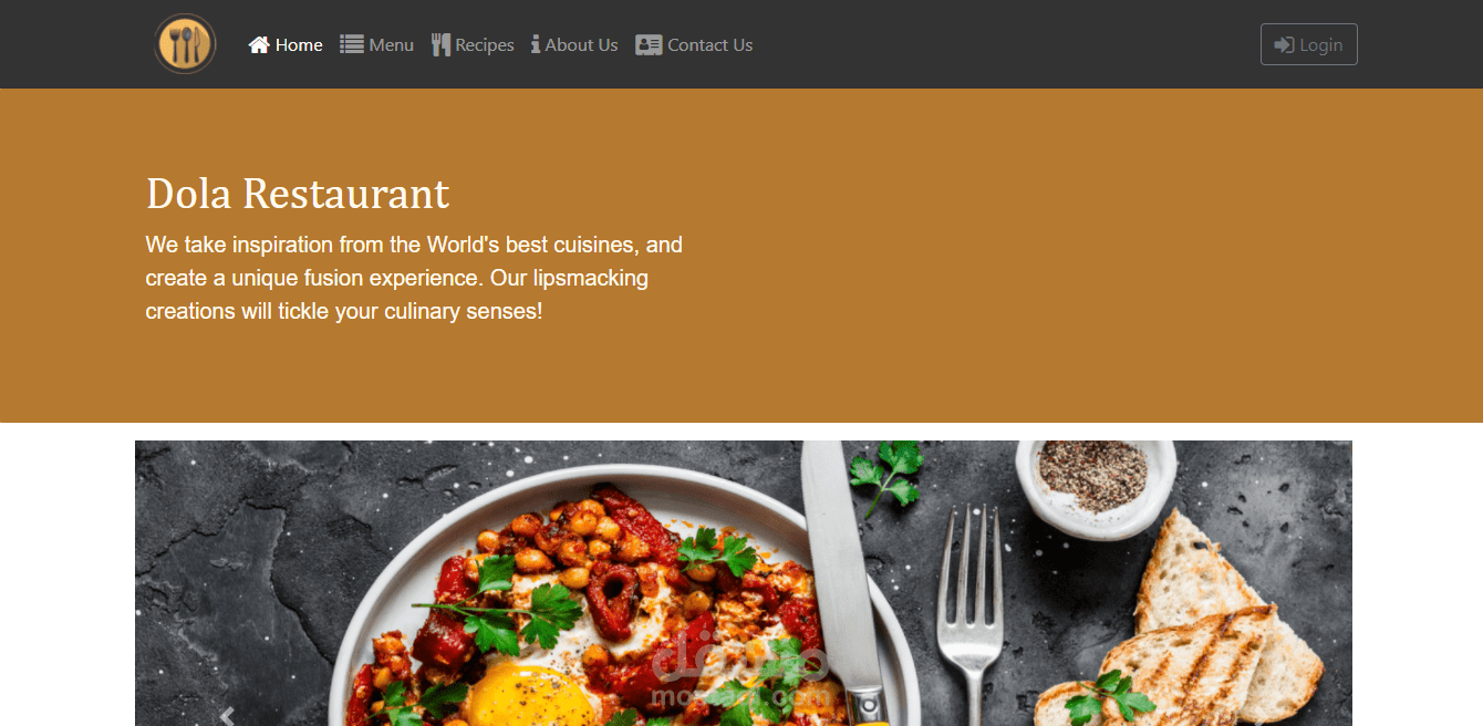 Restaurant App Using REACT | مستقل