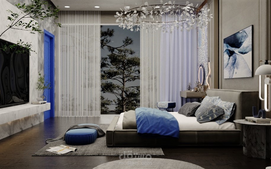 Modern Greek Style Bedroom   4 