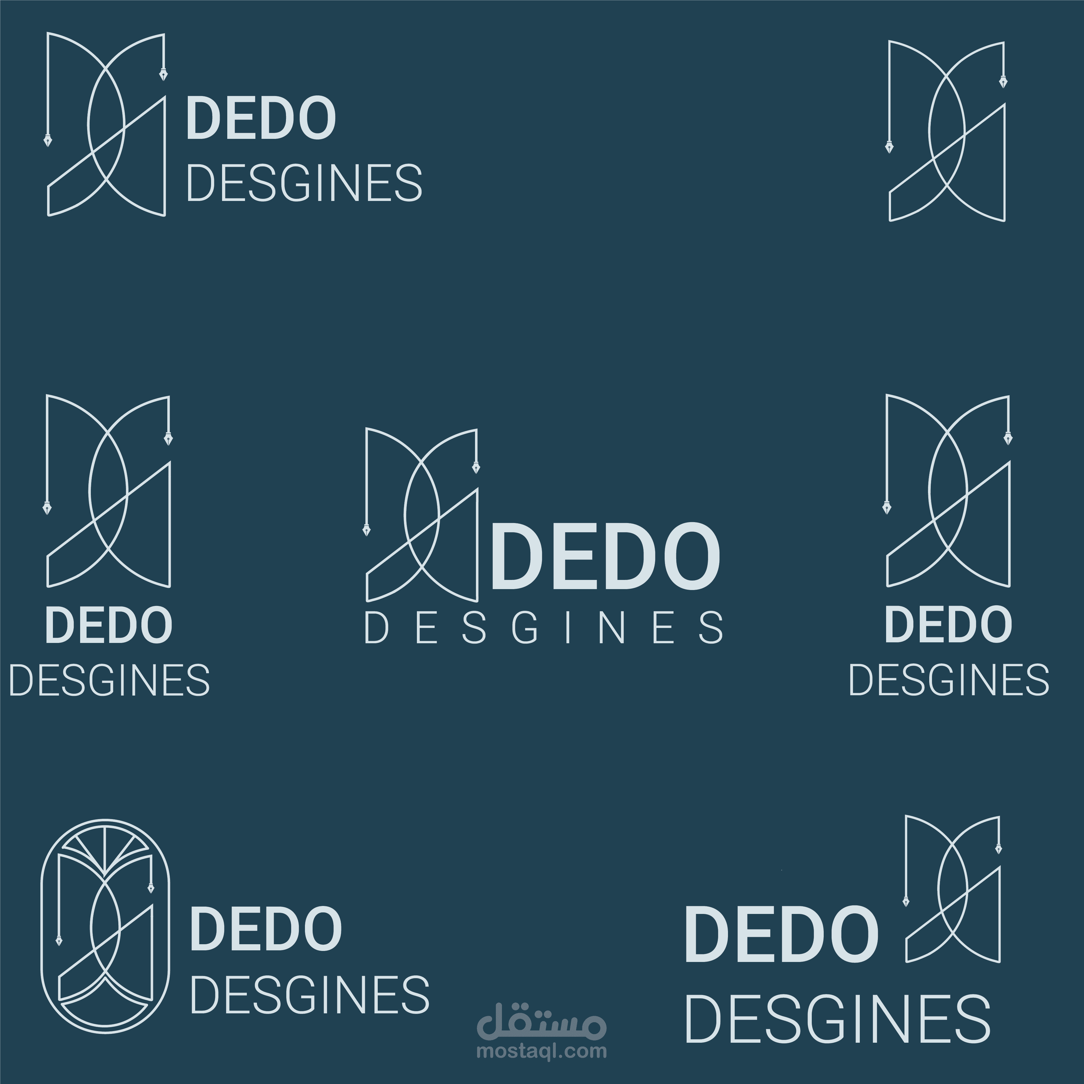 logo dedo design | مستقل