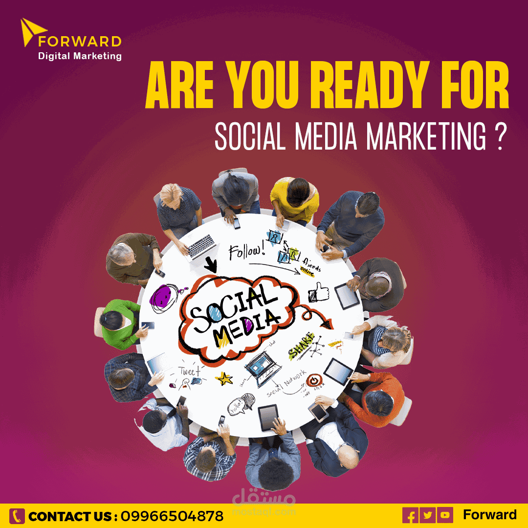 Social media designs for Forward Agency | مستقل