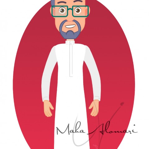تصميم شخصية جرافيك