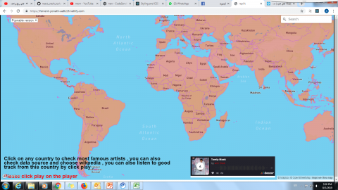 Music Active map