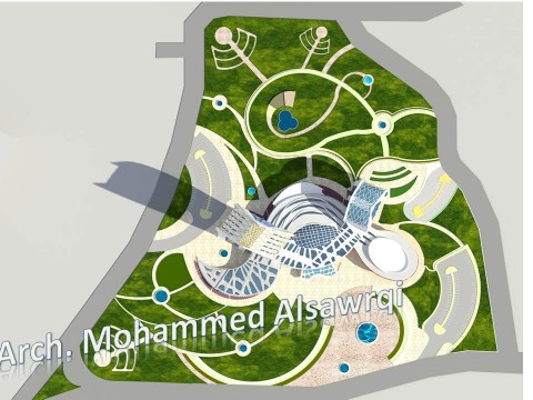 مشروع مجمع تجاري سكني إداري